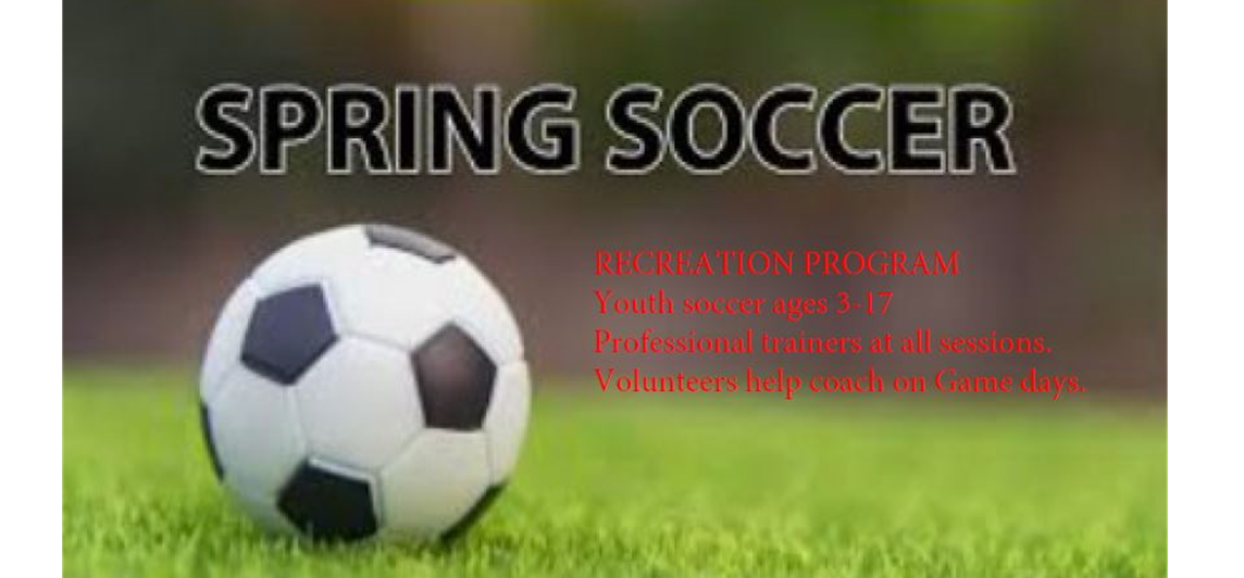 Spring Soccer Soccer Registraion